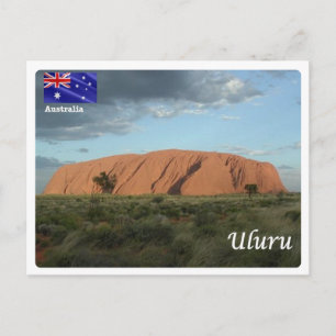 Australia - Uluru - Postcard