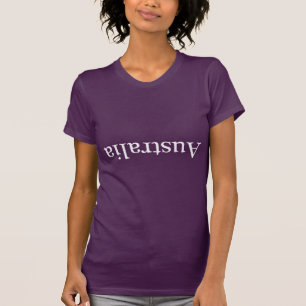 Australia Upside-Down T-Shirt Down Under