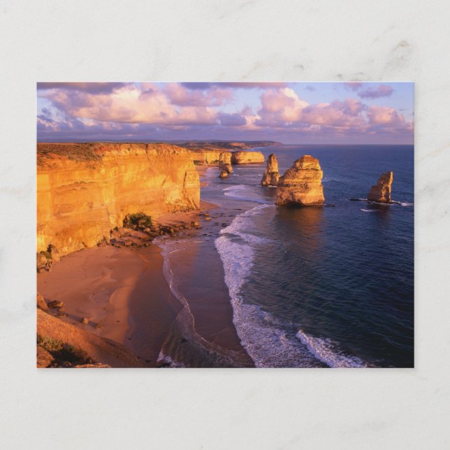 Australia, Victoria. 12 Apostles, Port Postcard (Front)