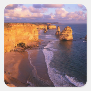 Australia, Victoria. 12 Apostles, Port Square Sticker