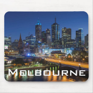 Australia, Victoria, Melbourne, skyline with Mouse Mat