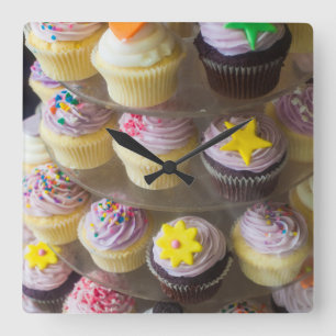 Australia, Victoria, Melbourne, St. Kilda Square Wall Clock