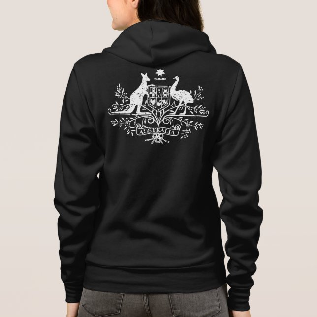 Australia Vintage Hoodie (Back)