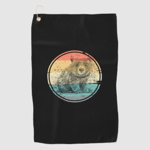 Australia Wombat Golf Towel