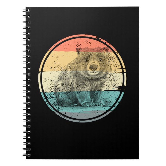 Australia Wombat Notebook (Front)
