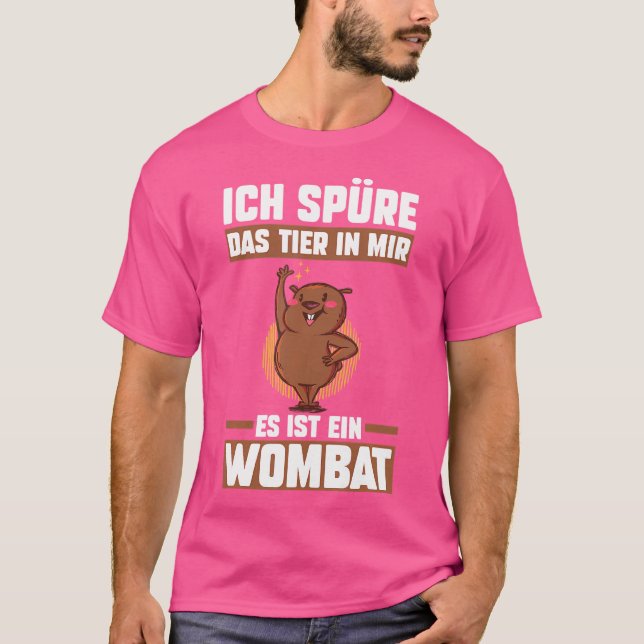 Australia Wombat T-Shirt (Front)