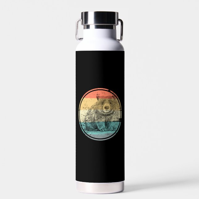 Australia Wombat  Water Bottle (Front)