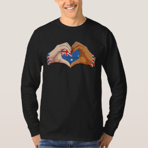 Australia Women Men Patriotic Australian Flag Aust T-Shirt