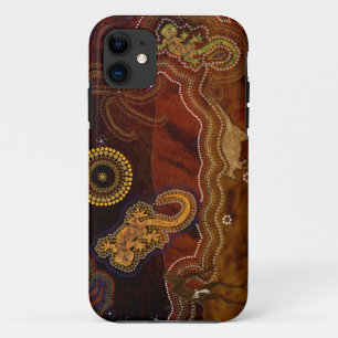 Australian Aboriginal Art Gift iPhone 11 Case