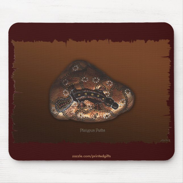 Australian Aboriginal Art Gift Mouse Mat (Front)