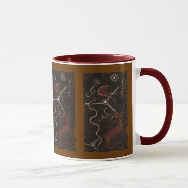 Australian Aboriginal Art Gift Mug (Right)