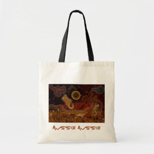 Australian Aboriginal Aussie Desert Art Bag