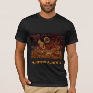 Australian Aboriginal Desert Heat Tees