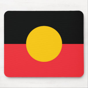 Australian Aboriginal flag  Mouse Mat