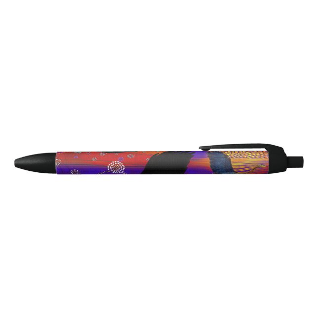 Australian Aboriginal Outback Art Styled Pen (Top)