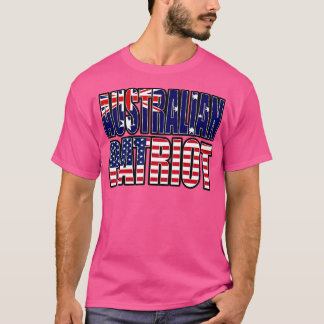 Australian American Patriot Pride Heritage Flag Gi T-Shirt