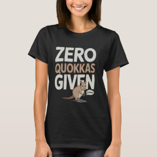 Australian Animal Wallaby Aussie Wildlife Quokka L T-Shirt