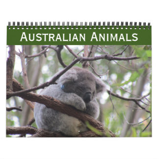 australian animals 2026 calendar