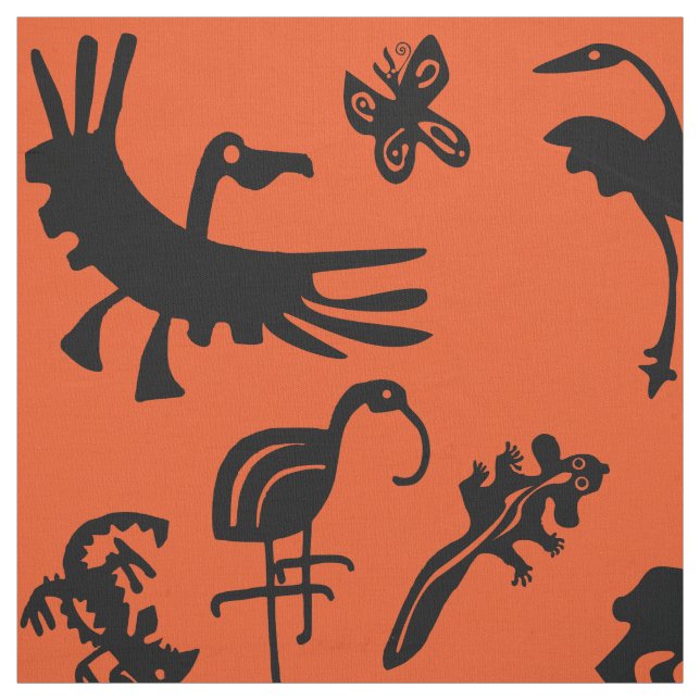 Australian animals fabric (Swatch)