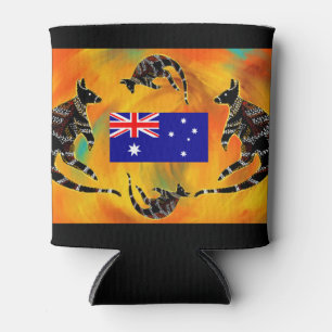 AUSTRALIAN ART CAN COOLER