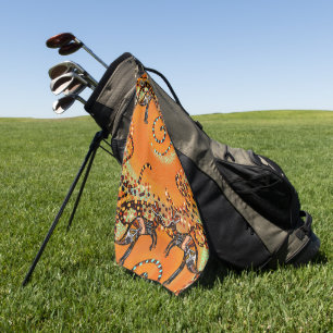 AUSTRALIAN ART GOLF TOWEL