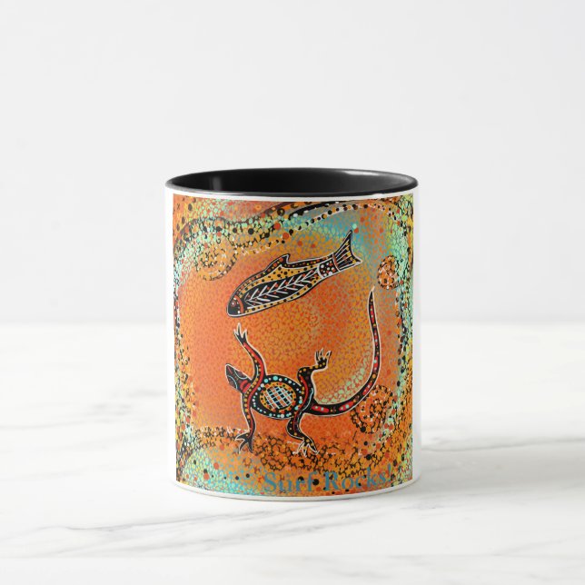 AUSTRALIAN ART                      MUG (Center)