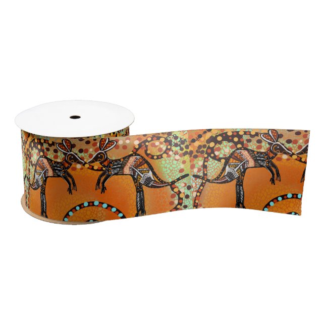 AUSTRALIAN ART SATIN RIBBON (Spool)