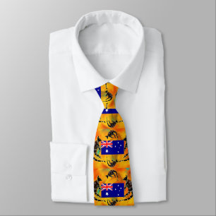 AUSTRALIAN ART  TIE