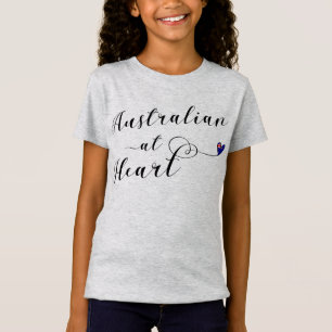 Australian At Heart Tee Shirt, Aus