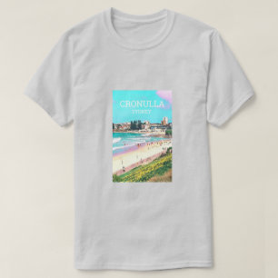 Australian beach travel art T-Shirt