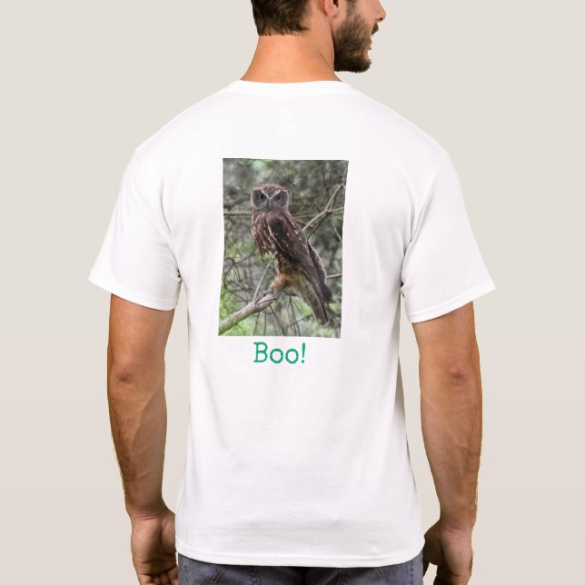 Australian bird print t shirt (Back)