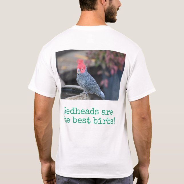 Australian bird print t shirt (Back)