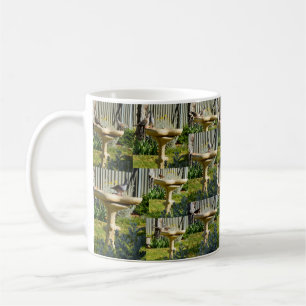 Australian Birds On A Bird Bath, Coffee Mug