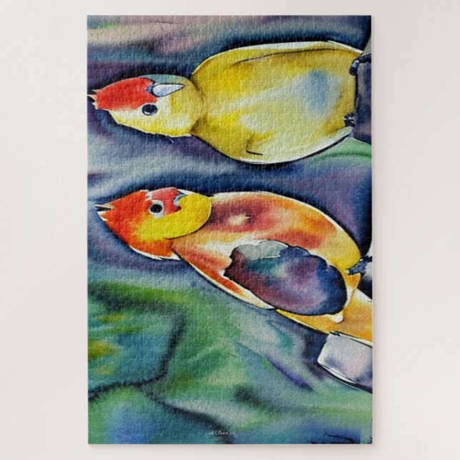 Australian Birds Puzzle (Vertical)