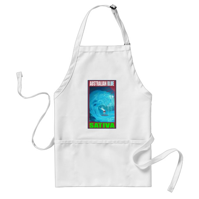 AUSTRALIAN BLUE SATIVA STANDARD APRON (Front)