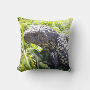 Australian_Blue_Tongue_Lizard,_Lounge_Cushion. Cushion