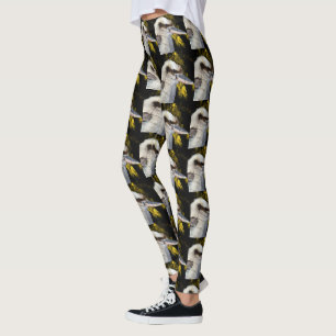 Australian Blue Winged Kookaburra, Leggings