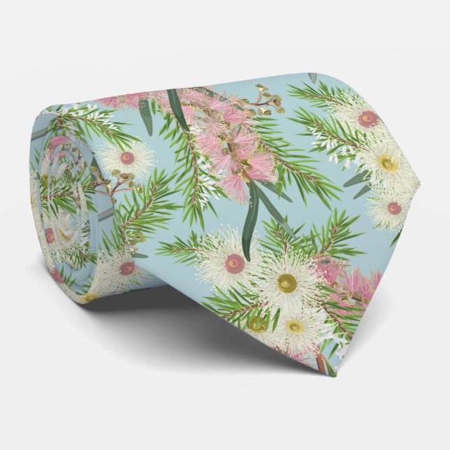 Australian Bottlebrush Country Garden Blue Tie (Rolled)