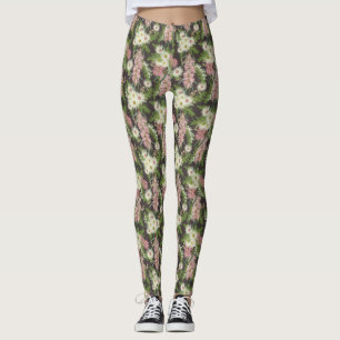 Australian Bottlebrush Country Garden Leggings
