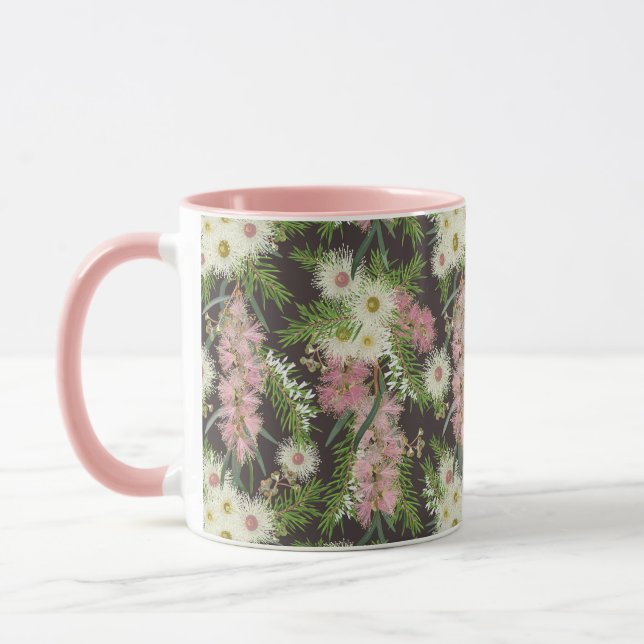 Australian Bottlebrush Country Garden Mug (Left)