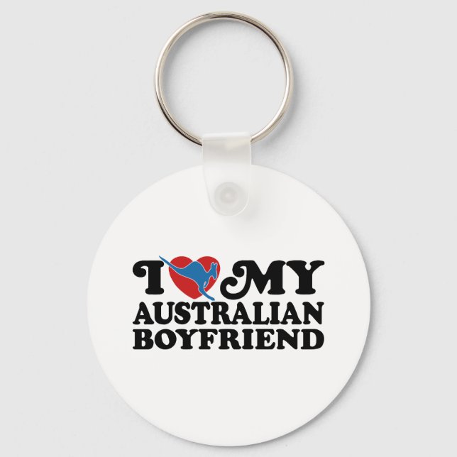 Australian Boyfriend Key Ring (Front)