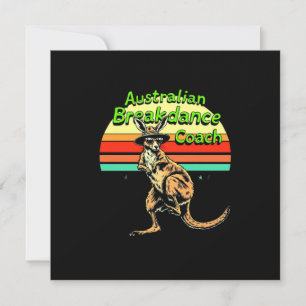 Australian Breakdance Coach Hip Hop & Breakdance Invitation