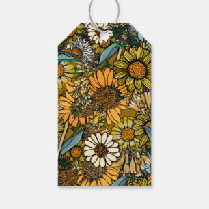 Australian Bush Wildflower Summer Garden Gift Tags