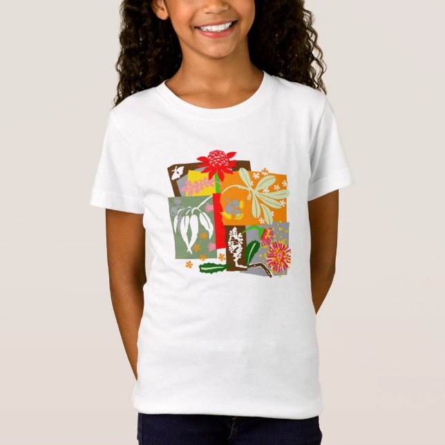 Australian BUSHLAND native flora - T-Shirt (Front)