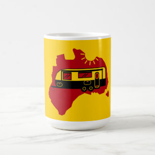 Australian Caravan Camping Coffee Mug