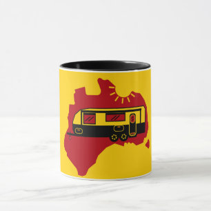 Australian Caravan Camping Mug