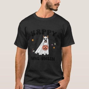 Australian Cattle Boo Dog Lover Costume Happy Hall T-Shirt