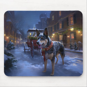 Australian Cattle Christmas Festive Season  Mouse Mat