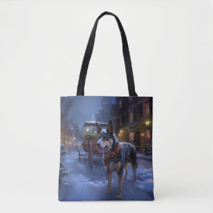 Australian Cattle Christmas Festive Season Tote Bag