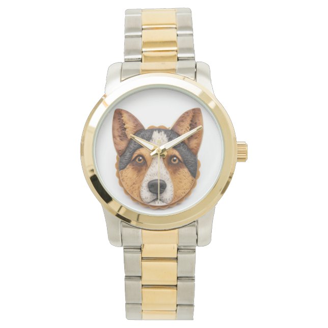 Australian Cattle Dog 3D Inspired Watch (Front)